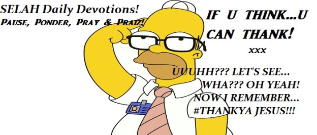 IF U THINK, U CAN THANK