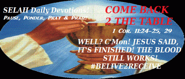 COME BACK 2 THE TABLE