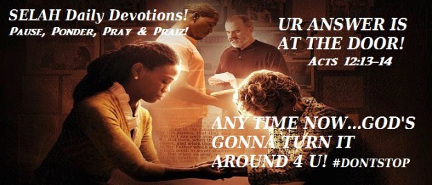 UR ANSWER IS AT THE DOOR