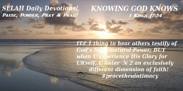 KNOWING GOD KNOWS