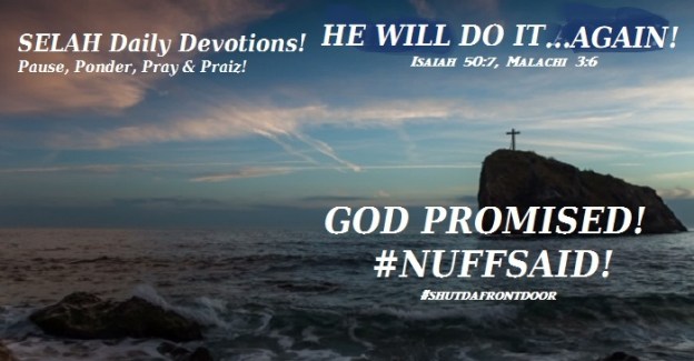 HE WILL DO IT...AGAIN